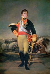 Rei Fernando VII (1784-1833) c.1814 de Francisco de Goya